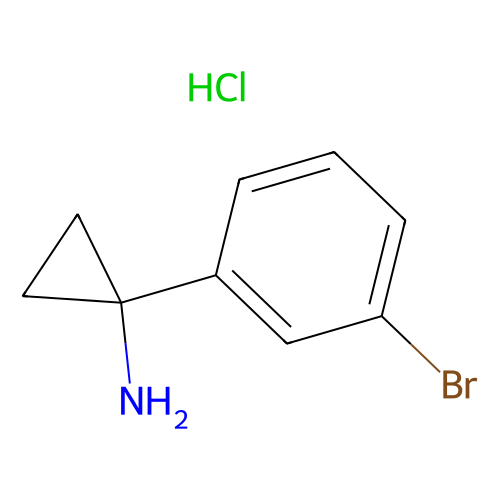 1-(3-bromophenyl)cyclopropan-1-amine hydrochloride (c09-0779-403)