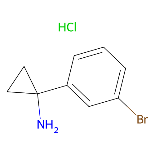 1-(3-bromophenyl)cyclopropan-1-amine hydrochloride (c09-0779-404)