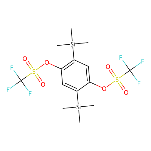 2,5-bis(trimethylsilyl)-1,4-phenylene bis(trifluoromethanesulfonate) (c09-0779-411)