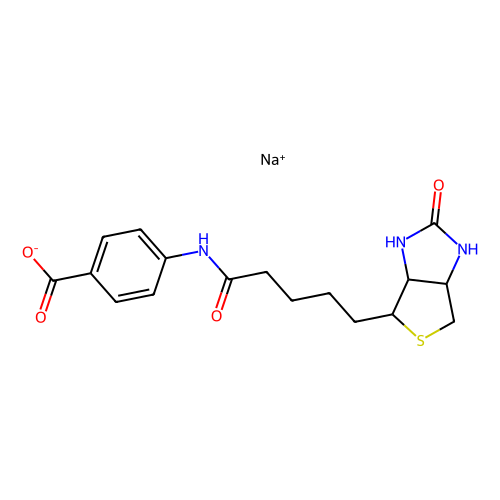 (+)-biotin 4-amidobenzoic acid, sodium salt (c09-0779-850)