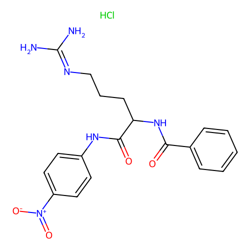 benzoyl-d-arginine 4-nitroanilide hydrochloride (c09-0779-890)