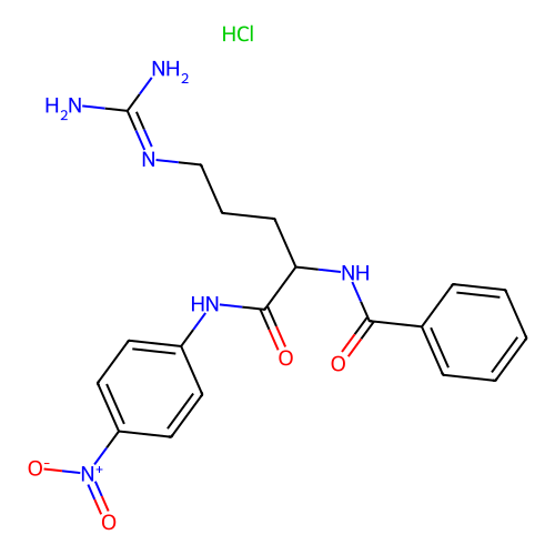 benzoyl-d-arginine 4-nitroanilide hydrochloride (c09-0779-891)