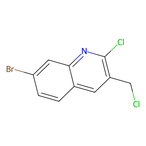 7-bromo-2-chloro-3-chloromethylquinoline (c09-0780-320)