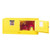 sure-grip ex piggyback flammable safety cabinet, yellow, 12 gallons, 2 manual-close doors