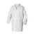 kleenguard  a20 breathable particle protection frocks (36262), serged seams, 5 snaps, elastic wrists, white, medium, 30 / case
