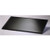 2' black solid epoxy dished work surface, 24" w x 26.66" d x 1" thick
