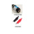truescience s7 male to crocodile clips adapter cable - 1m