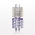 male luer lock to male luer lock connector with one rotating collar