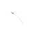 secure-fit fitting, stainless steel, single end, 30cm x 0.007"