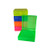 100-place freezer rack with hinged lid, fluorescent green (c08-0686-404)