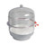 desiccator, vacuum, clear base, 12