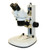 qf series microscope, binocular stereo 10x/20x led 110v
