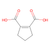 1-cyclopentene-1,2-dicarboxylic acid