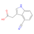 2-(4-cyano-1h-indol-3-yl)acetic acid