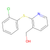 {2-[(2-chlorophenyl)sulfanyl]-3-pyridinyl}methanol (c09-0822-023)