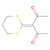 3-(1,3-dithian-2-ylidene)-2,4-pentanedione (c09-0842-638)