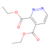 diethyl pyridazine-3,4-dicarboxylate (c09-0850-851)
