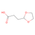 3-(1,3-dioxolan-2-yl)propanoic acid (c09-0851-587)