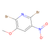 2,6-dibromo-3-methoxy-5-nitropyridine (c09-0852-154)