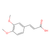 (e)-3-(3,4-dimethoxyphenyl)acrylic acid (c09-0875-502)