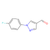 1-(4-fluorophenyl)pyrazole-4-carbaldehyde (c09-0891-000)