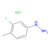 (3-fluoro-4-methylphenyl)hydrazine hydrochloride (c09-0891-354)