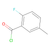 2-fluoro-5-methylbenzoyl chloride (c09-0892-398)