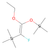 fluorotrimethylsilylketene ethyl trimethylsilyl acetal (mixture of isomers)