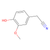 4-hydroxy-3-methoxyphenylacetonitrile (c09-0909-069)