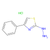 2-hydrazinyl-4-phenylthiazole hydrochloride (c09-0912-257)