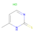 2-mercapto-4-methylpyrimidine hydrochloride (c09-0944-596)