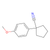 1-(4-methoxyphenyl)-1-cyclopentanecarbonitrile