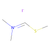 n,n-dimethyl-n-(methylsulfanylmethylene)ammonium iodide (c09-0979-191)