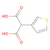 3-thiophenemalonic acid (c09-1053-345)