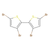 3,3',5,5'-tetrabromo-2,2'-bithiophene (c09-1058-531)