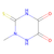 tetrahydro-2-methyl-3-thioxo-1,2,4-triazine-5,6-dione (c09-1060-774)