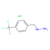 {[4-(trifluoromethyl)phenyl]methyl}hydrazine hydrochloride