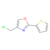 4-(chloromethyl)-2-thien-2-yl-1,3-oxazole (c09-1086-913)