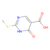 4-hydroxy-2-(methylthio)pyrimidine-5-carboxylic acid (c09-1611-724)