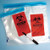 bag liquid tight ziplock for specimen storage with formalin warning printing saranex 3 x 6 250 pack 4 packs unit