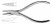 Needle Nose Pliers Serrated 5 1/2", With Slotted Grove