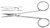 Dissecting Scissors with Ball Tip Probe Straight 4 1/8"