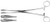 Forester Sponge Forceps, Serrated Jaws, Curved 16"