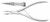 Virtus Splinter Forceps, Angled, Length: 6