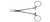 Adson-Baby Forceps, Narrow, Curved, Very Delicate, Length: 7.5