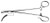 Schnidt Tonsil Forceps, One Open Ring, "Sawtell," Full Curve, Length: 7.5