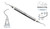 Curette Elite Silver Gracey Rigid # 17/18
