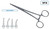 Hemostatic Forceps Halsted Mosquito Curved 120MM