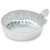 aluminum weigh dish 70mm od 75ml crimped side and curled lip