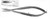 Westcott Stitch Scissor, Delicate Blades, 4 3/4" ( 12 Cm), Cvd. S1609-7406
